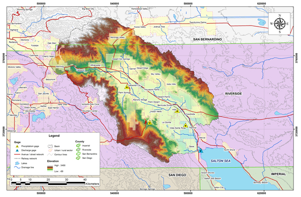Whitewater river basin map.