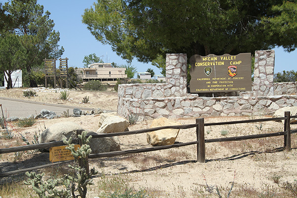 The McCain Valley Conservation Camp