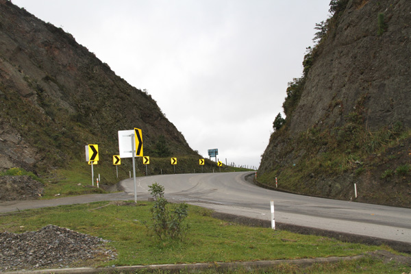 The lowest point on the road (pass) from Loja to Catamayo