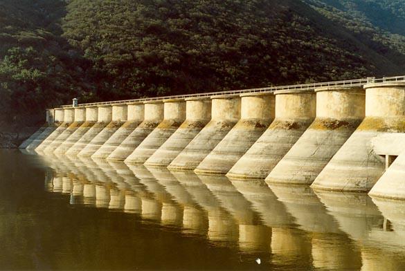 Hodges Dam, California