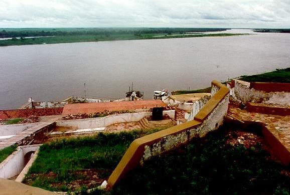 Paraguay River et Forte Coimbra, Mato Grosso do Sul, Brazil