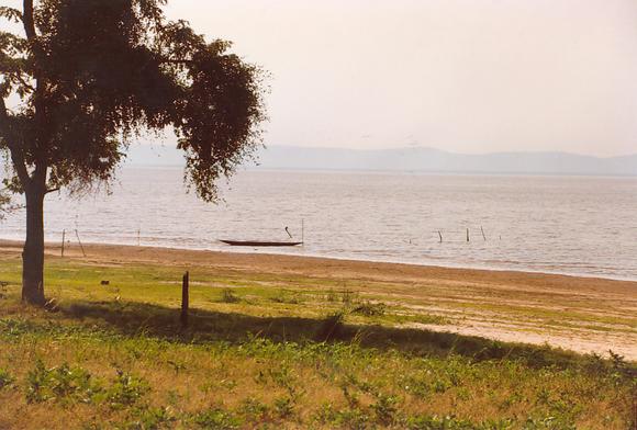 Lagoa Chacorore, overflow of the Upper Paraguay river, in Mato Grosso, Brazil (1991).