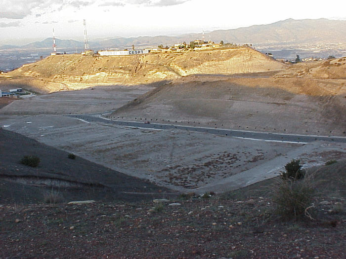 Land cleared for development near headwaters of Aguaje de La Tuna.