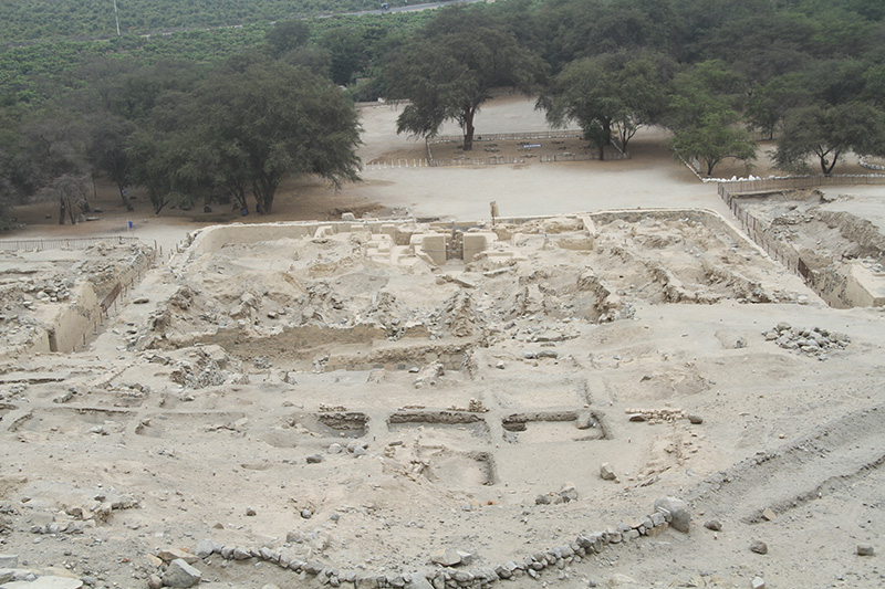 Zona aqueológica de Sechin.