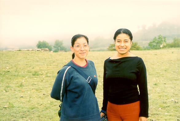 Julieta and Flor at Huamelulpam.