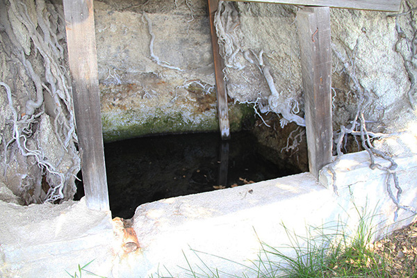 Boxed spring in the Heath Ranch