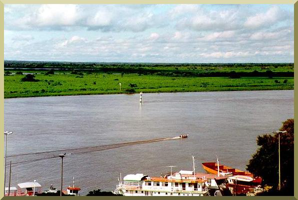O Farolete Balduno, perto do porto de Ladario, Mato Grosso do Sul.