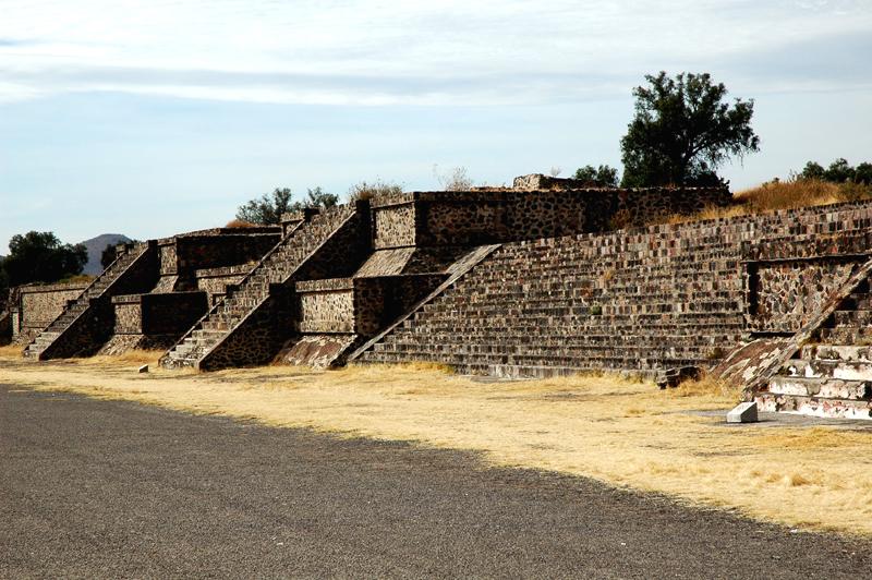 Building at Teotihuacan, Mexico (2006).