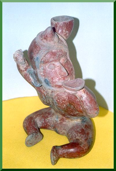 Pottery at the Museo Antropologico of  Villahermosa