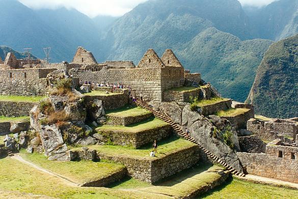 Detail of sanctuary of Machu Picchu