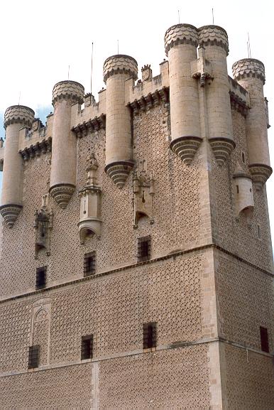 Alcazar of Segovia, Spain.