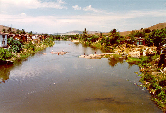 River at Uniao dos Palmares, Alagoas, Brazil (1993).