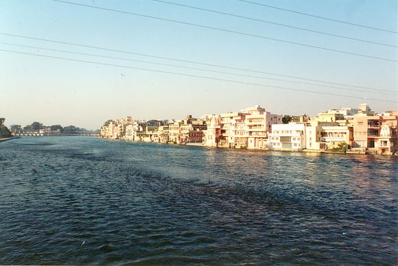 River Ganges at Haridwar, Uttaranchal, India (1993). 