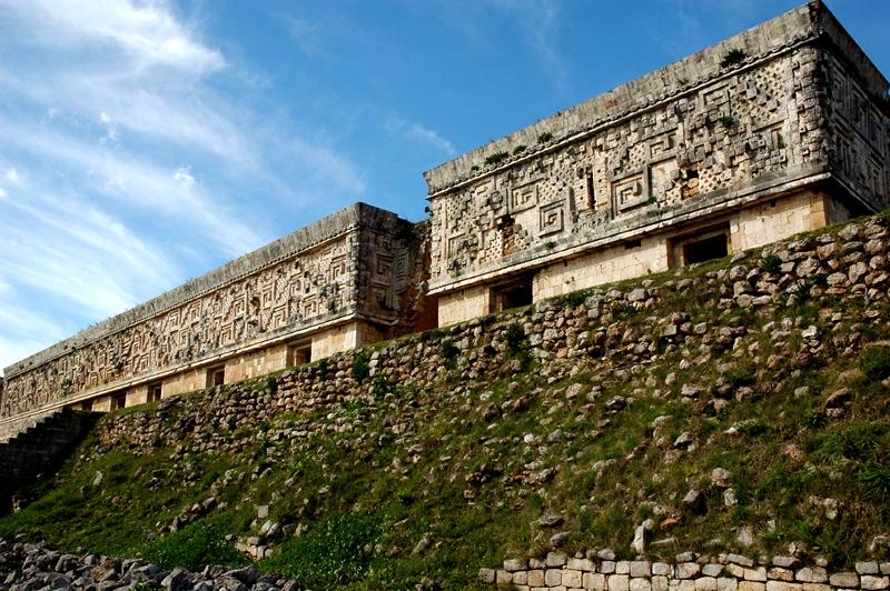 Building at Uxmal, Mexico (2006).
